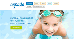 Desktop Screenshot of espada.de